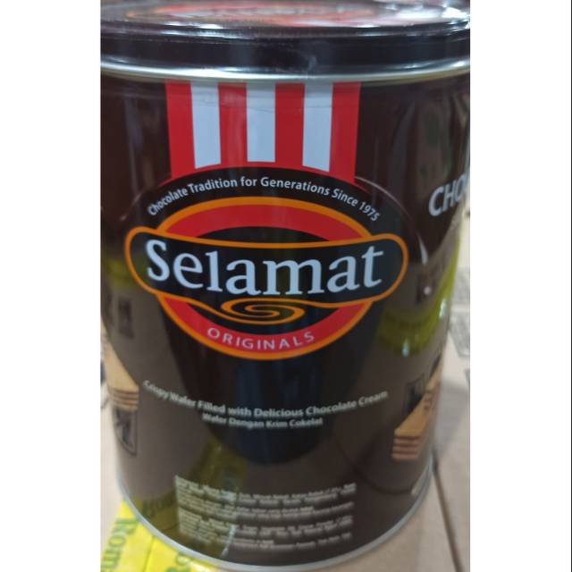 Wafer Selamat Kaleng Besar 750gr