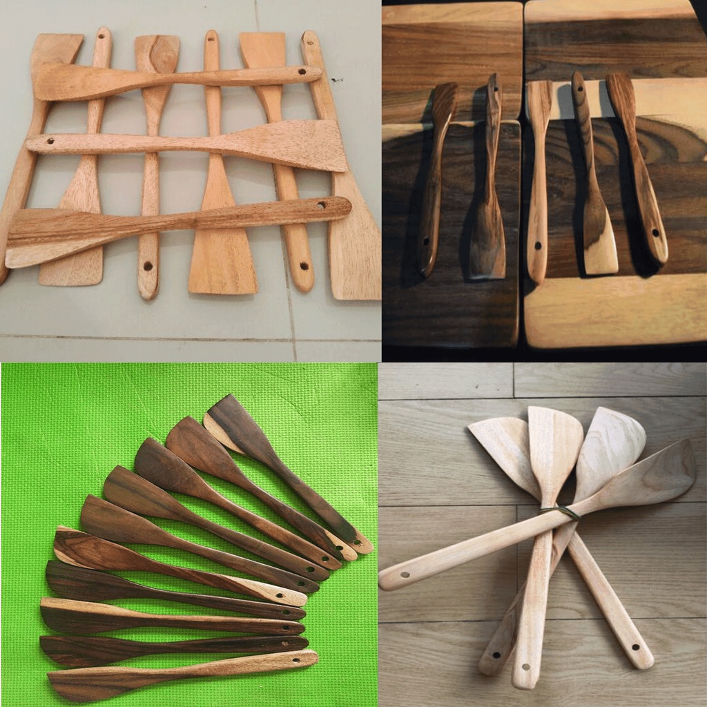 Sutil kayu sutil Solet spatula mini sonokeling