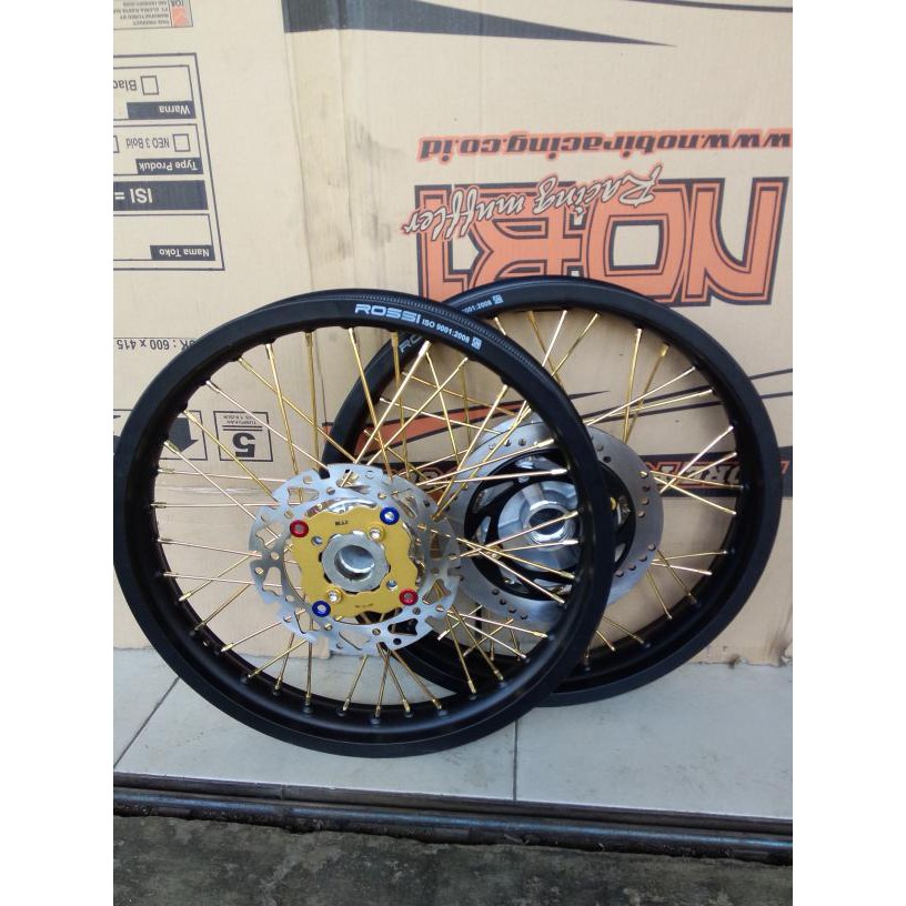 Velg ninja R Ninja RR Velg Rossi Ring 17 paket set tromol jarijari dan Cakram variasi