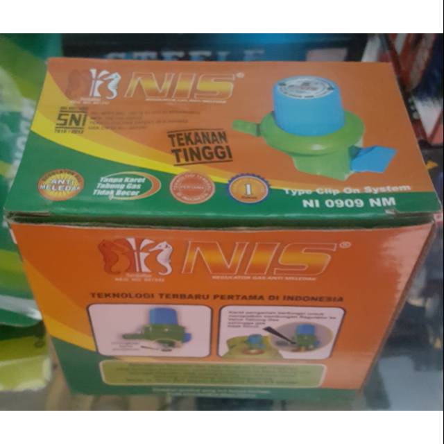 Regulator tekanan tinggi NIS SNI