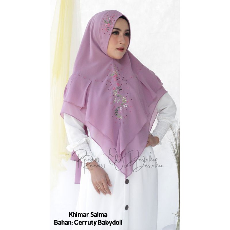 Khimar Salma Sulam Bordir Ori Desvika DC