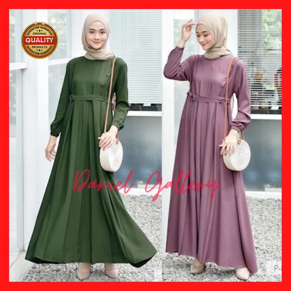 Baju Gamis Dress Gaun Pakaian Busana Dres Drees Longdrees Longdres Longdress Syari Abaya Anak Wanita
