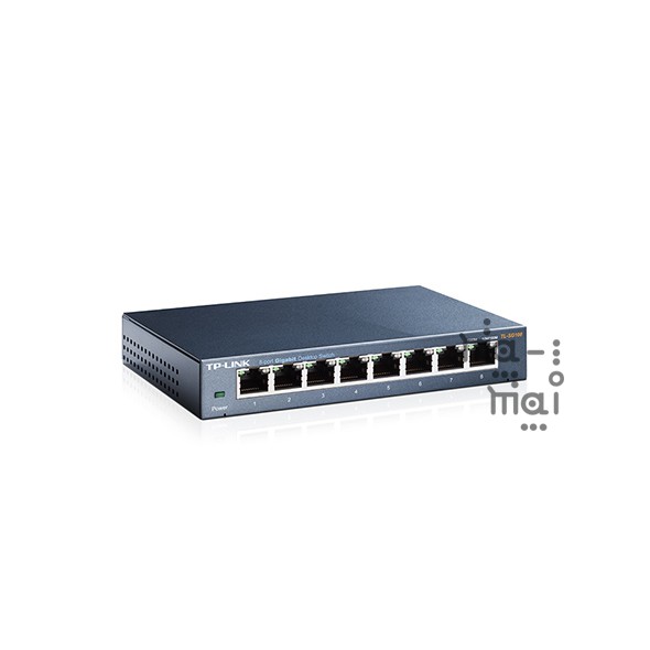 TP-Link Switch TL-SG108 8-Port 10/100/1000Mbps Desktop Switch