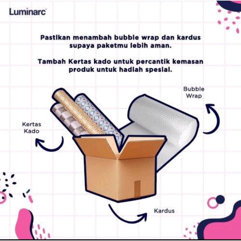 

Bubble warp untuk meningkatkan keamanan paket dalam pengiriman./B000