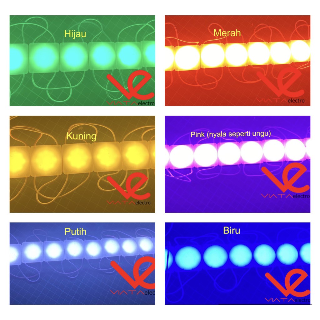 LED MODUL COB 3030 1 mata 24V 3W LED 1 Mata jumbo LED MODUL 1 mata 24V