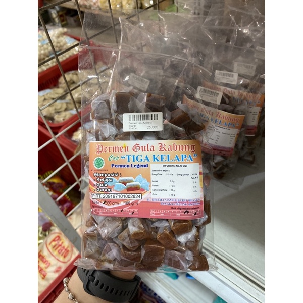 

Permen Gula Kabung *Gula Aren* 250g