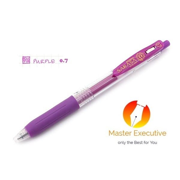 

Ready Stok Zebra Sarasa Clip JAPAN Purple 0 7 Gel Ink Rollerball Pulpen Jel Murah