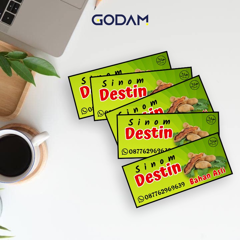 

Stiker Label Produk / Stiker Label Makanan & Minuman Custom / Stiker Label Murah