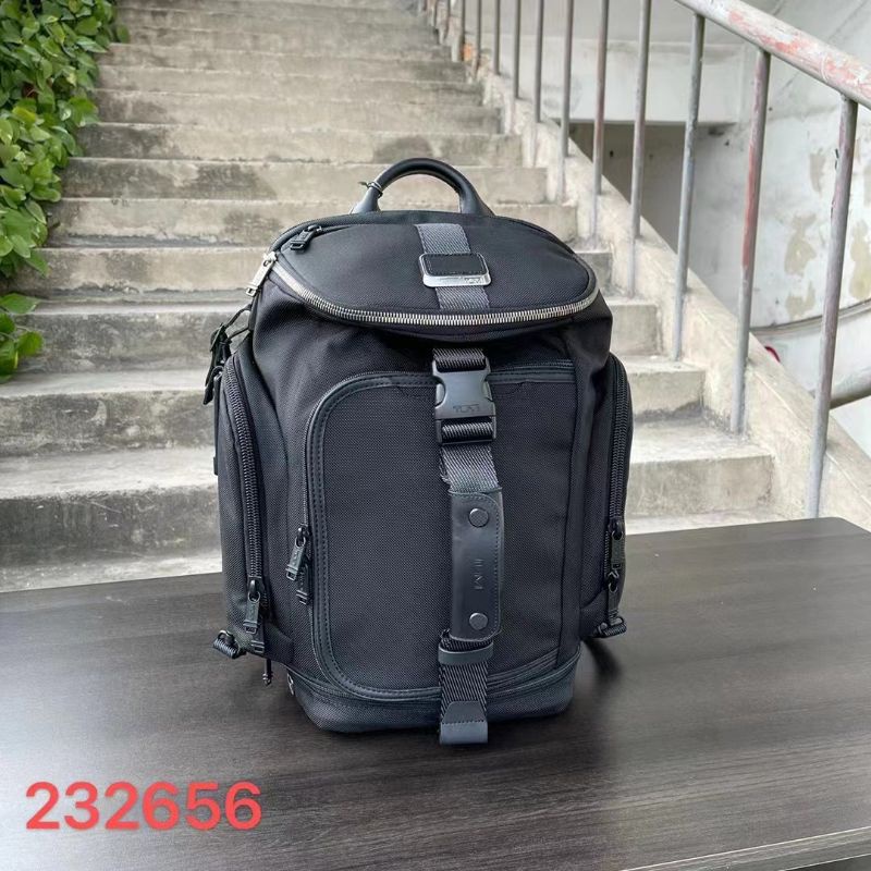 tas ransel tumi alpha bravo admiral backpack branded duffel bag hitam ballistic nylon New P1SHOES