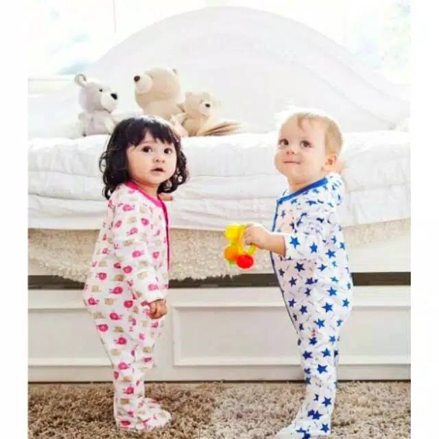 Sleepsuit 3in1 Isi 3psc atau SATUAN Ukuran 3M / 6M / 9M / 12M