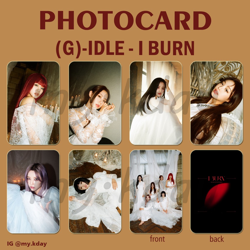 PC-0357, Unofficial Photocard (G)I-DLE I Burn 2 sisi