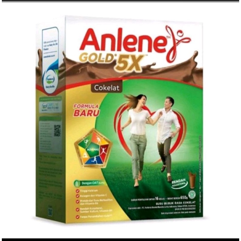 

ANLENE GOLD COKLAT 650gr