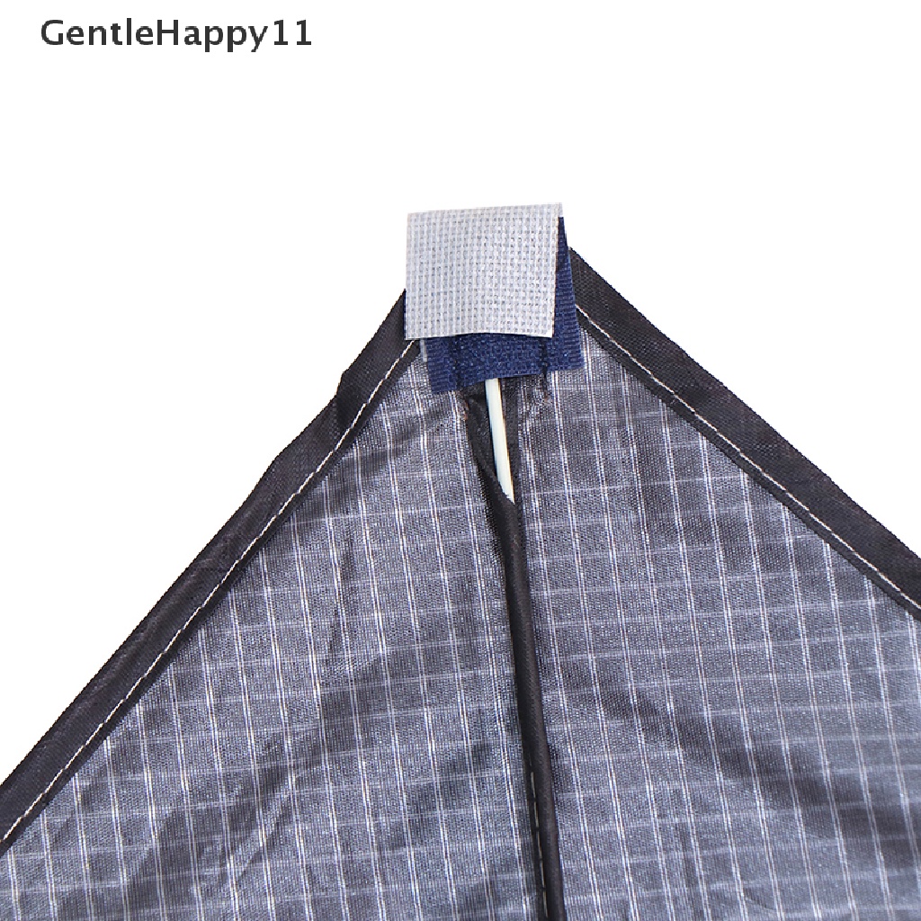 Gentlehappy Layangan delta Besar Untuk Anak Dan Dewasa single line easy to fly kite handle include