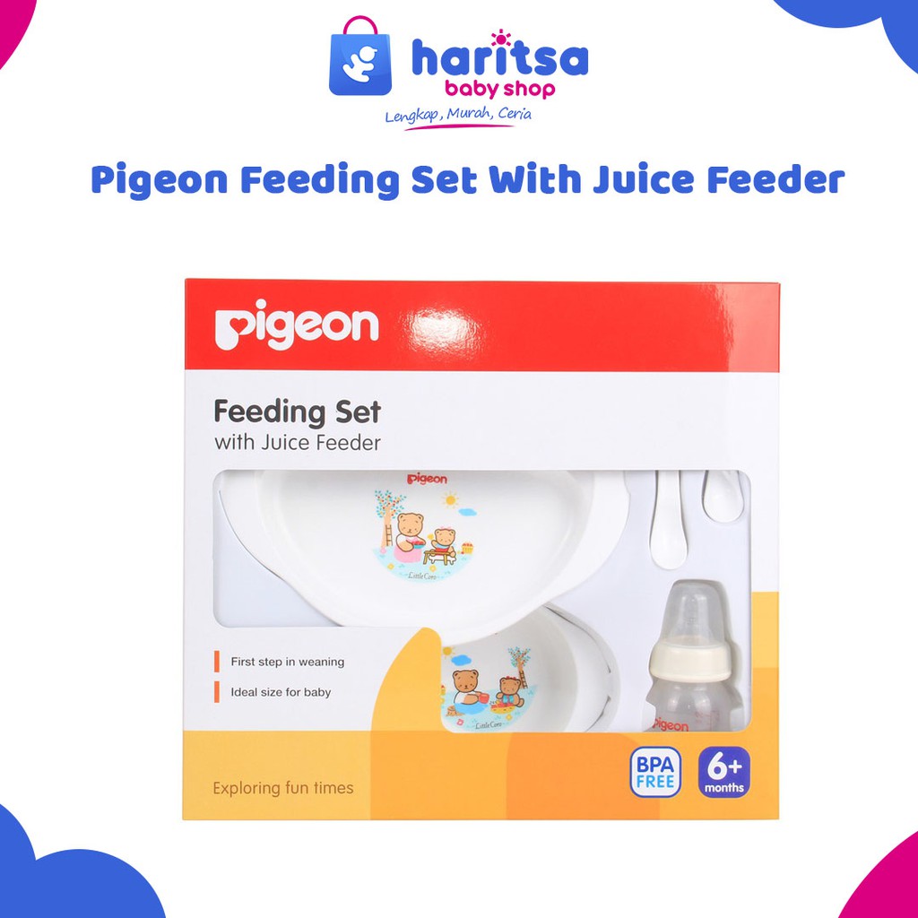 Pigeon Feeding Set With Juice Feeder