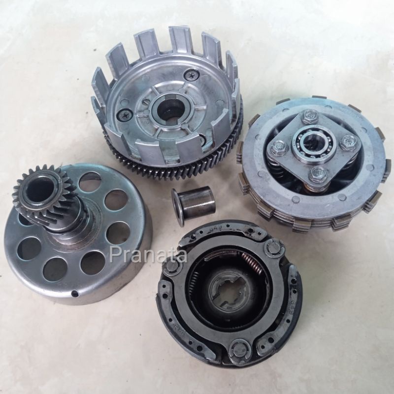 Original Set Kopling Ganda Otomatis Suzuki Shogun R 125 Japan Copotan Drafgear Gigi Primer Sekunder 