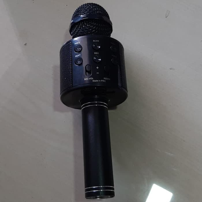 MICROPHONE WIRELESS TANPA KABEL MIKROPON KARAOKE MIC SMULE BLUETOOTH MIK BLUTUT KAROKEAN PORTABLE