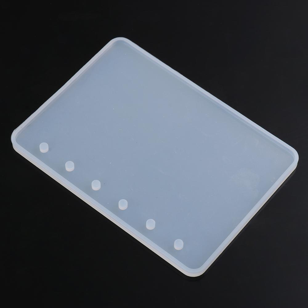 R-flower Notebook Cover Resin Cetakan Transparan DIY Kerajinan Kristal Casting Mold