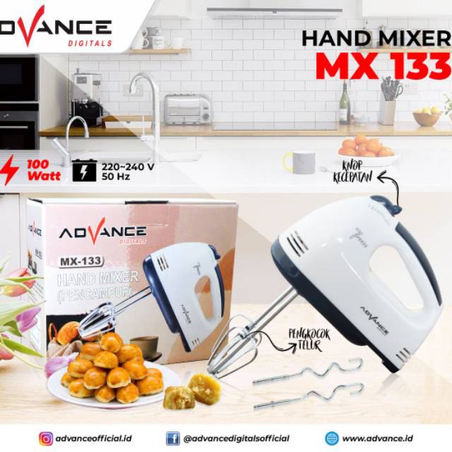 Hand mixer advance
