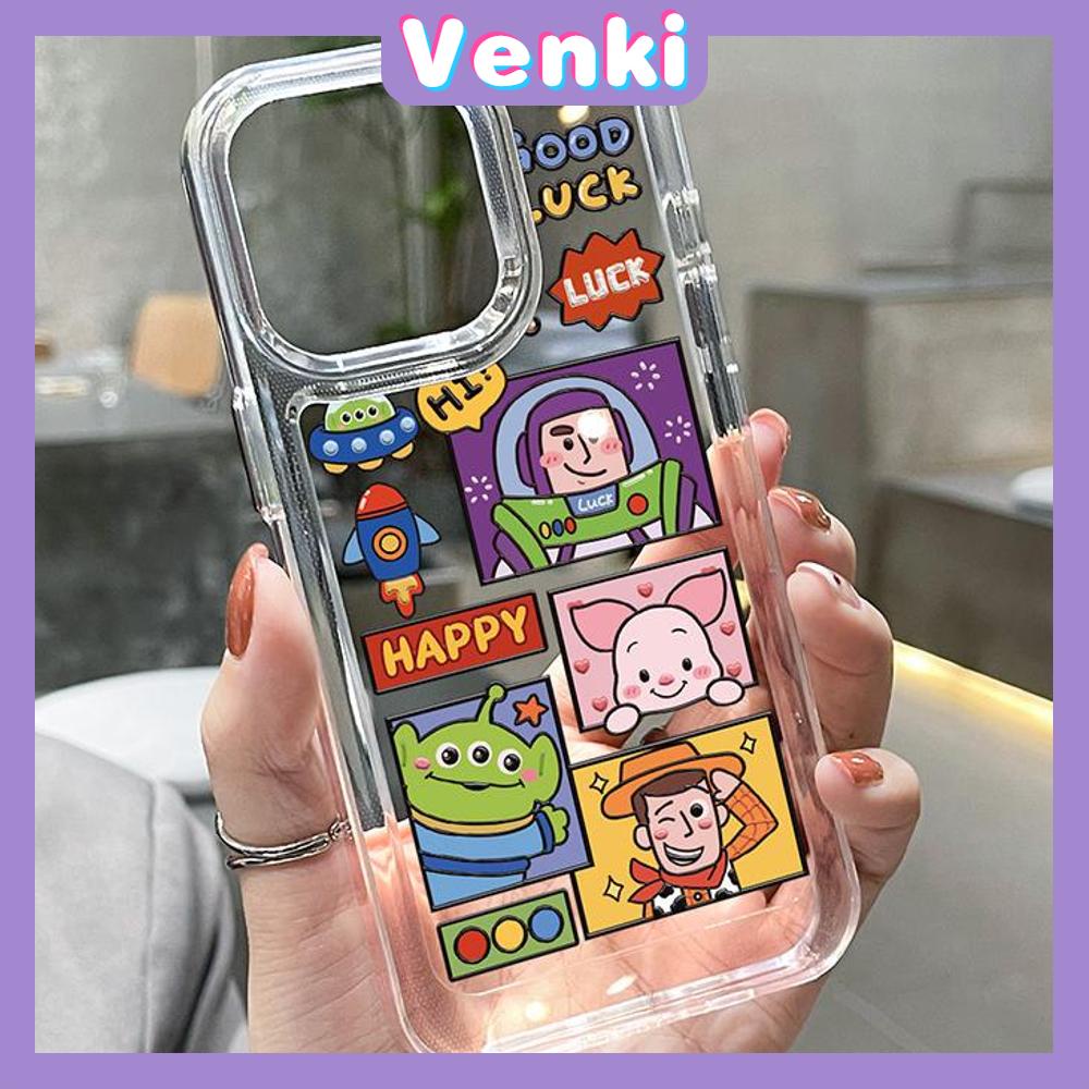 iPhone Case HD Acrylic High Quality Hard Shell Metal Button Protection Camera Shockproof Cartoon Cute Compatible with iPhone 14 Pro Max 14 Plus 13 Pro Max 12 Pro Max 11 XR 7Plus