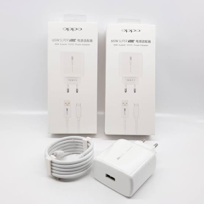 CHARGER OPPO 65W SUPERVOOC USB TYPE C ORIGINAL CHARGER OPPO SUPERVOOC 100%