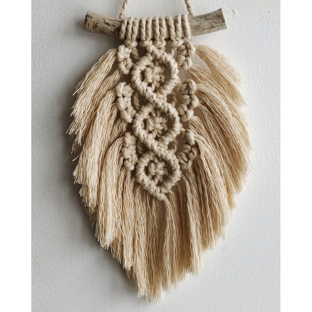  READYSTOCK macrame mini wall hanging makrame hiasan 