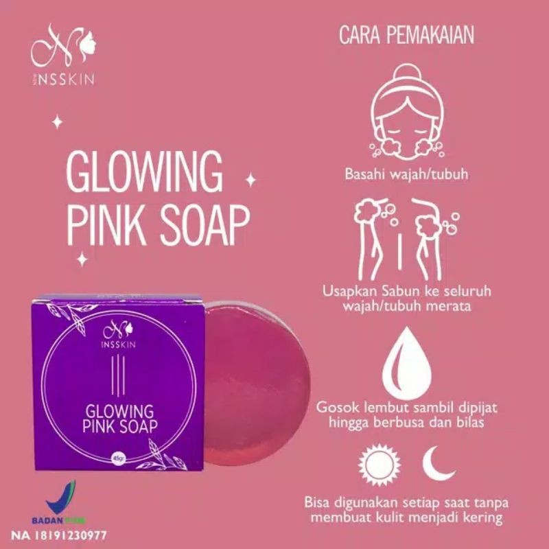 glowing pink soap_ ns skincare