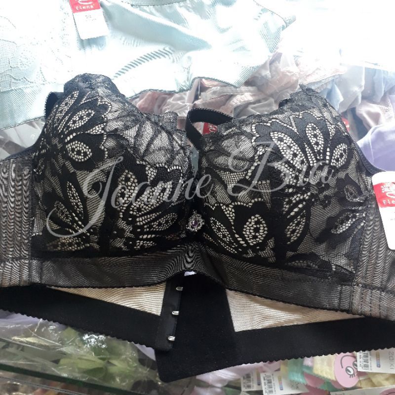 Elena Fashion Bra BH Cup D Besar E 24462D - Size 34D-44D - Bra Cup D Big Size Brukat
