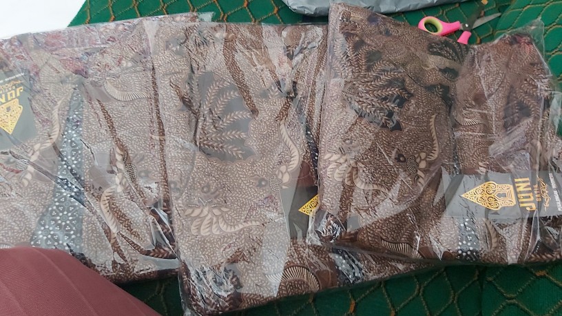 Gamis Batik Jumbo Modern Premium - Gamis Busui All Size/gamis Batik Kombinasi - Gamis Batik Terbaru