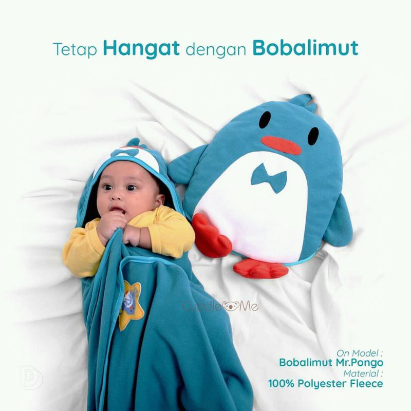 Cuddleme Bobalimut Boneka Bantal Selimut Cuddle me