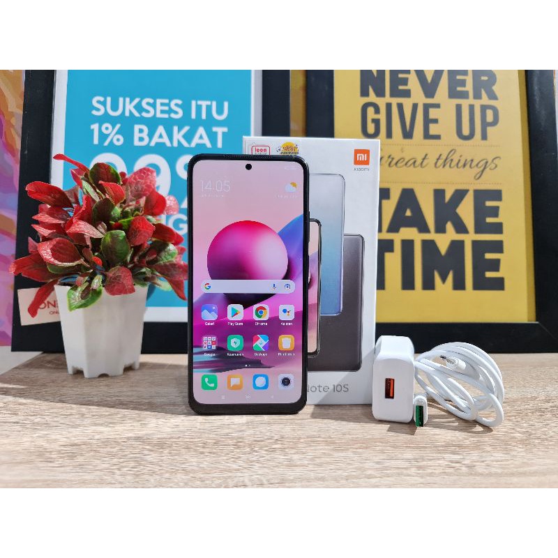 XIAOMI REDMI NOTE 10S RAM 6/64GB DUALSIM NO MINUS WITHBOX