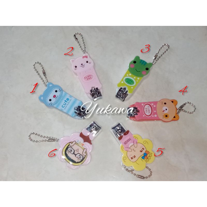 

GUNTING PEMOTONG KUKU KARAKTER LUCU GANTUNGAN KUNCI