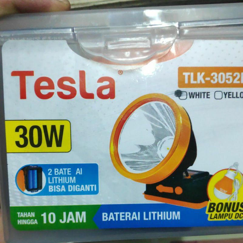 Headlamp Tesla 30 watt TLK-3052B