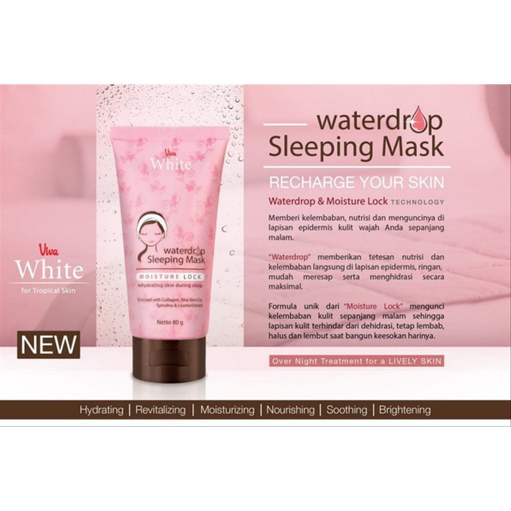 Water drop Sleeping Mask Viva 80 gr