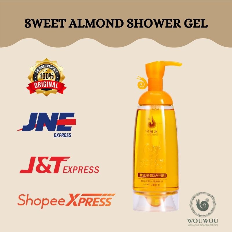 WOUWOU Sweet Almond Shower Gel 380ml