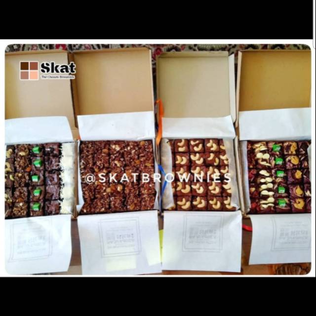 

Skat brownies
