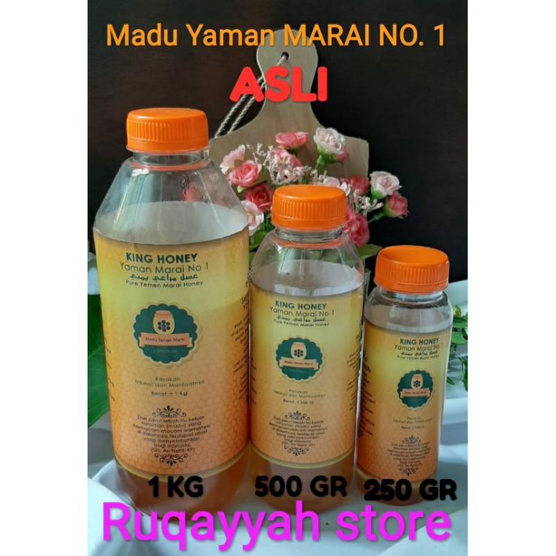 

madu YAMAN no. 1 ASLI 1 KG