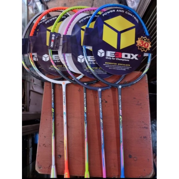 Raket Badminton Ebox Dutro 30 Bonus senar + grip