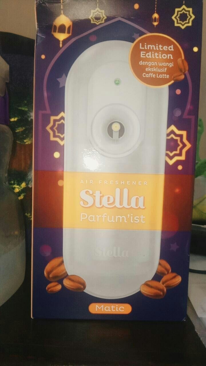Stella Matic Alat Parfum Putih Free Refill