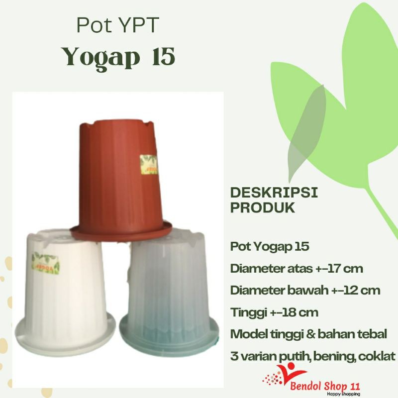 Pot YPT yogap 15