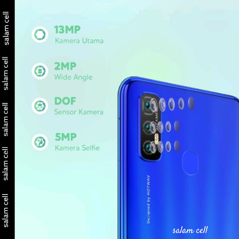 HOTWAV Symbol R60 Punch Hole Full Display / 3GB/32GB / Face ID Android Murah Bergaransi