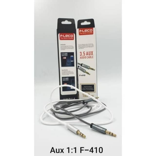 kabel aux fleco f-410 audio cable kabel audio