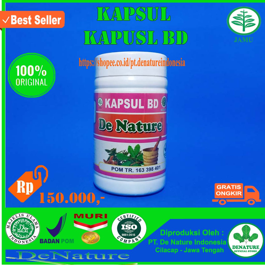 

KAPSUL BD (BERSIH DARAH)