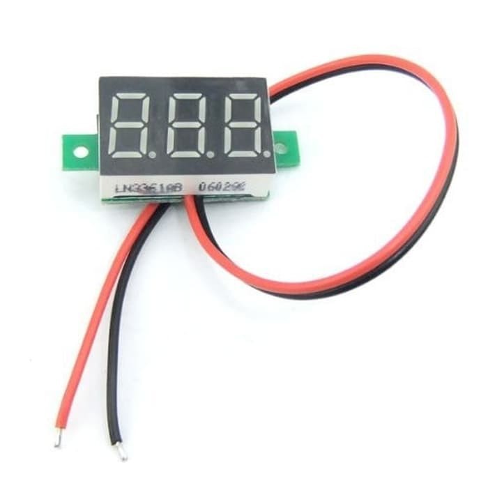 0.36'' Professional LCD digital voltmeter DC 4.5-30V Red LED