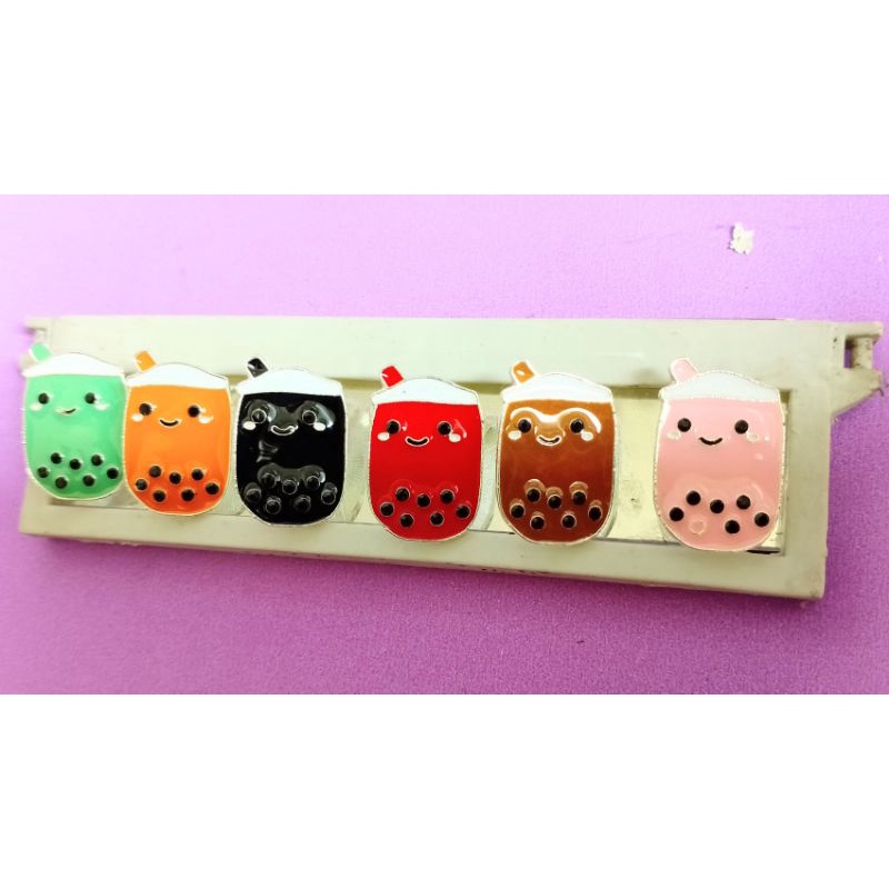 Bros Kecil Bentuk Boneka Boba - Pin Hijab Anak Boneka Boba