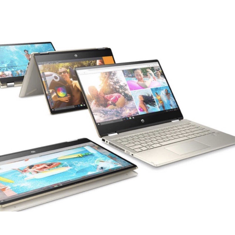 Laptop HP Pavilion X360 14-DH0035TX Core i3-8145U - 4GB / 1TB - Win10