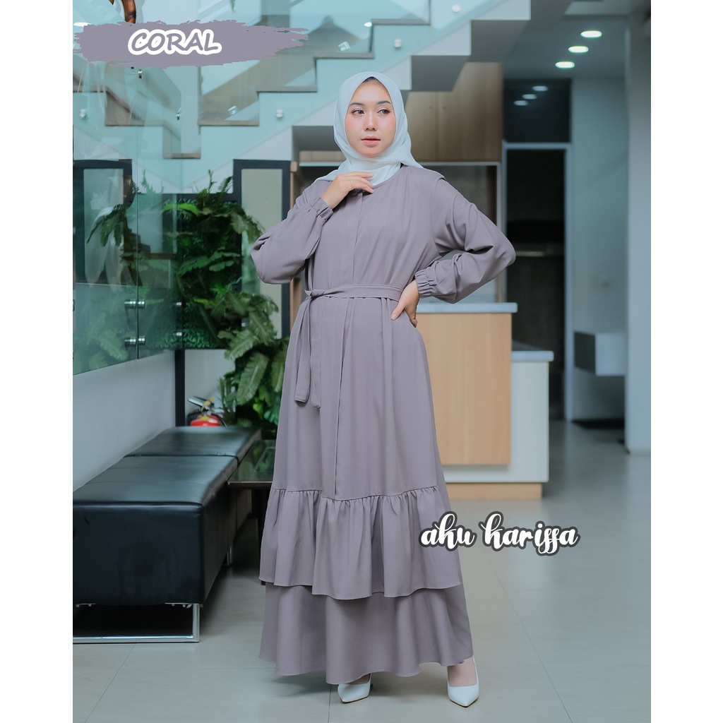 Gamis Aku Karissa Terbaru Faiqa Dress Ori