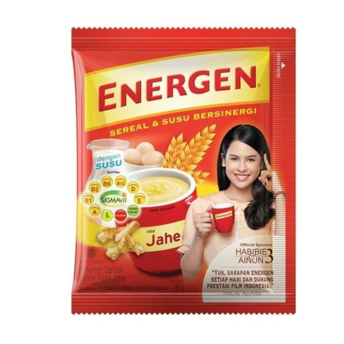 

ENERGEN CEREAL RASA JAHE SACHET