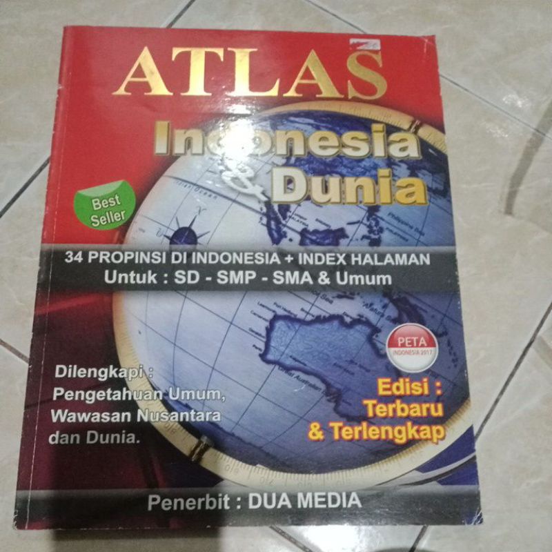 ATLAS INDONESIA DAN DUNIA ( BEKAS)