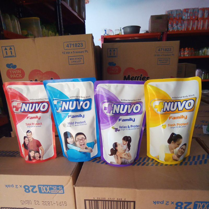 nuvo body wash 450ml