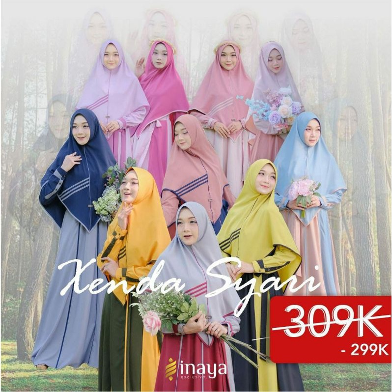 GAMIS XENDA SYARI BY INAYA